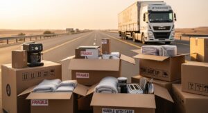 شحن المستلزمات المنزلية من الرياض لمصر بأمان كامل